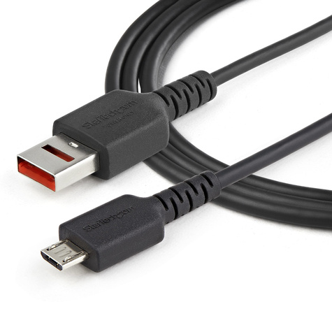 STARTECH 1m Data Blocker Kabel - USB-A naar Micro-USB Secure Charging Kabel