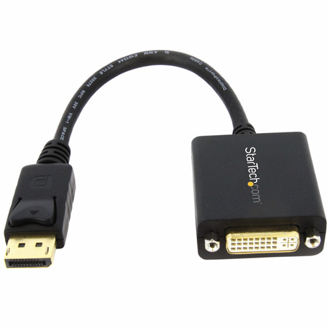 STARTECH DisplayPort naar DVI video adapter - 1920x1200 - DisplayPort / DP naar DVI converter M/F