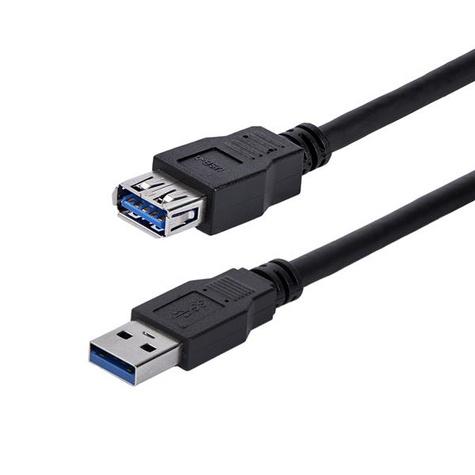STARTECH STARTECH 1m Black USB 3.0 Extension Cable M/F