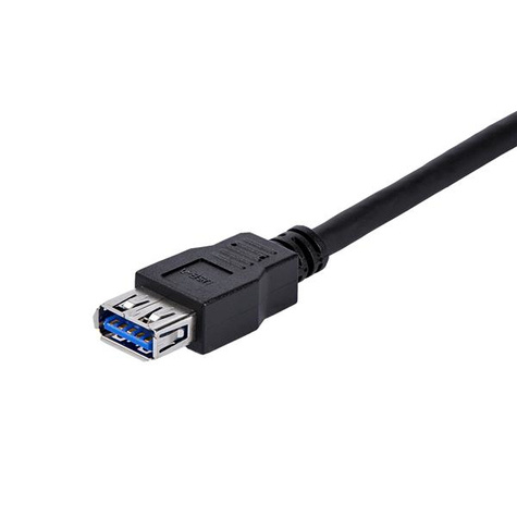 STARTECH 1m Black USB 3.0 Extension Cable M/F