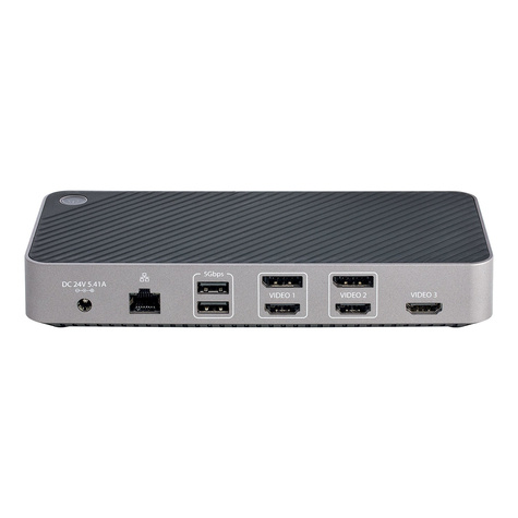STARTECH Triple Monitor Docking Station