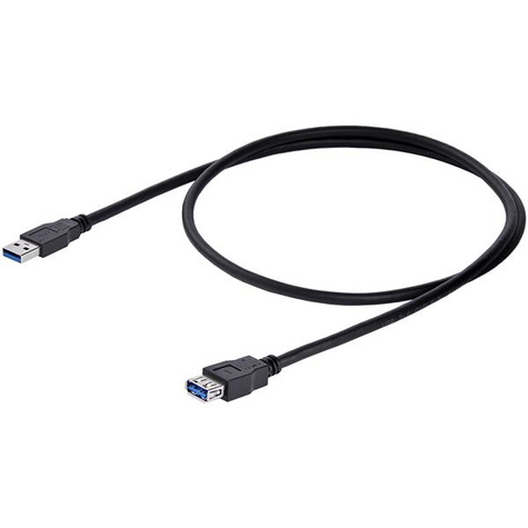 STARTECH 1m Black USB 3.0 Extension Cable M/F