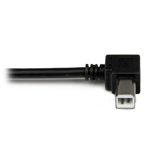 STARTECH USB 2.0 A naar linkshoekige B-kabel M/M - USB-kabel - USB type B (M) naar USB (M) - USB 2.0 - 2 m