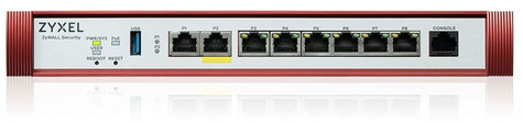 ZyXel USG FLEX100 H Series 7 Gigabit user-definable ports 1*1G PoE+ 1*USB with 1 YR Security bundle