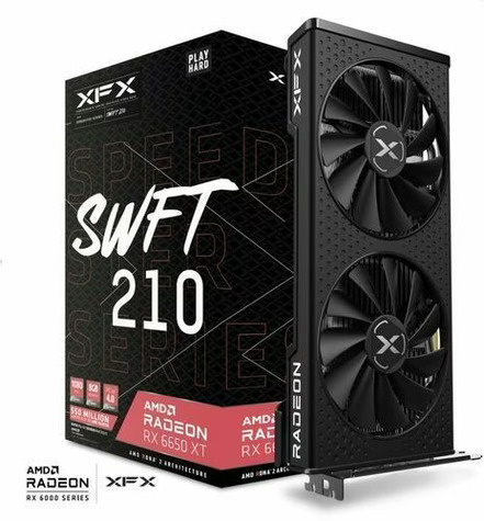 XFX XFX RX 6650 XT 8GB XFX Speedster SWFT210 GDDR6