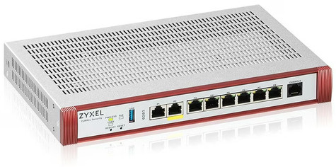 ZyXel USG FLEX100 H Series 7 Gigabit user-definable ports 1*1G PoE+ 1*USB with 1 YR Security bundle