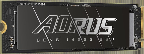 Gigabyte AORUS Gen5 14000 - SSD - 2 TB - PCI Express 5.0 x4 (NVMe)