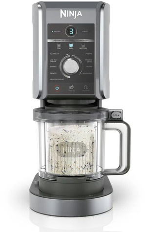 Ninja NC502EU ijsmachine 0,709 l 800 W Zwart, Zilver