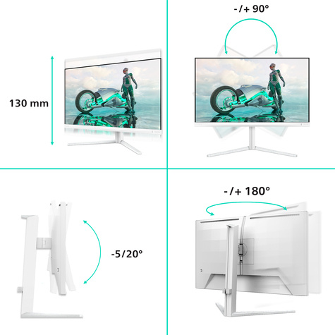 Philips Evnia 3000 27M2N3501PA - LED-monitor - QHD - 27" - HDR