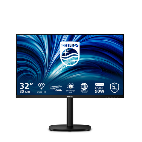 Philips 32B2U3601 - 3000 Series - LED-monitor - QHD - 32"