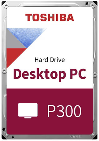 Toshiba 8.9cm (3.5")  4TB SATA3 Desktop P300 Red    5400 intern bulk