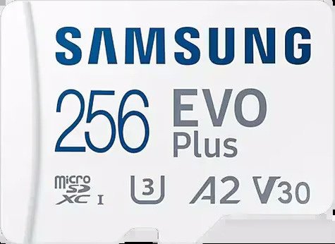 Samsung SD MicroSD Card 256GB Samsung SDXC EVO Plus (2024)(CL10) retail