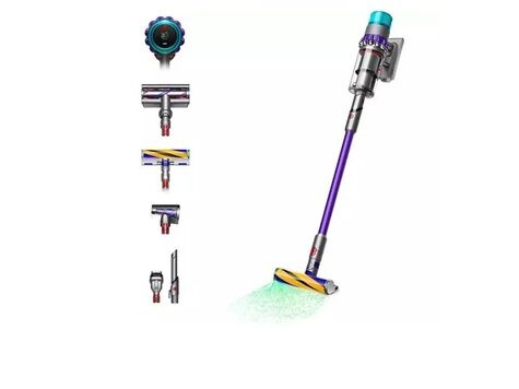 Dyson Gen5 Detect Absolute Rood/Zilver/Turkoois 752W