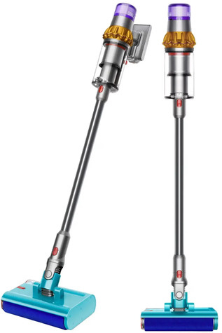 Dyson V15s Detect Submarine Stofzuiger Nikkel/Blauw 660W