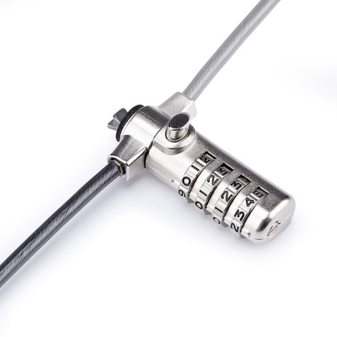 STARTECH Slim K-Slot 6.6ft Cable Lock For Laptop