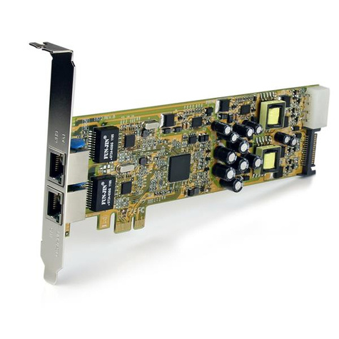 STARTECH Dubbele Poort PCI Express Gigabit Ethernet Netwerkkaart Adapter - 2 Poort PCIe NIC 10/100/100 Server Adapter met PoE PSE