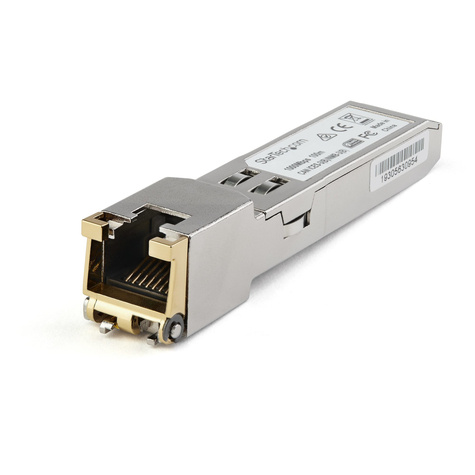 STARTECH STARTECH SFP transceiver module - koper - 1000BASE-T - Cisco GLC-TE compatibel - hoge temperaturen (GLCTEST)