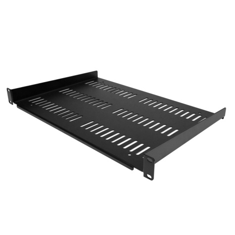 STARTECH 1U Rack Shelf - Universele Geventileerde 19 inch Server Rack Plank/Lade voor AV/Data/Netwerk Apparatuur