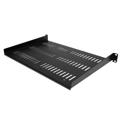 STARTECH 1U Rack Shelf - Universele Geventileerde 19 inch Server Rack Plank/Lade voor AV/Data/Netwerk Apparatuur