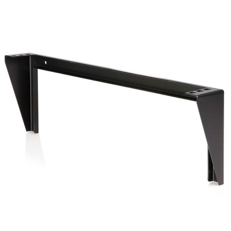 STARTECH 1U 19 inch Serverrack Staal Beugel Verticale Wandmontage - Bevestigingsbeugel - monteerbaar aan muur - zwart - 1U - 19"