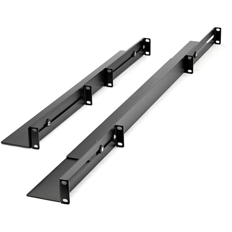 STARTECH 1U 19" Server Rack Rails, Verstelbare Diepte (61 tot 91cm),  Universeel 4 Post Rack Mount Rails