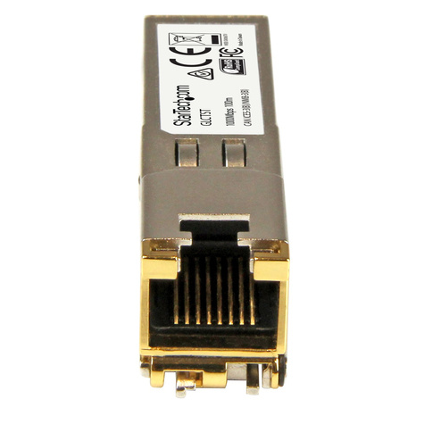 STARTECH Gigabit RJ45 koper SFP Transceiver Module - Cisco GLC-T Compatibel SFP - 1000Base-T - Mini-GBIC
