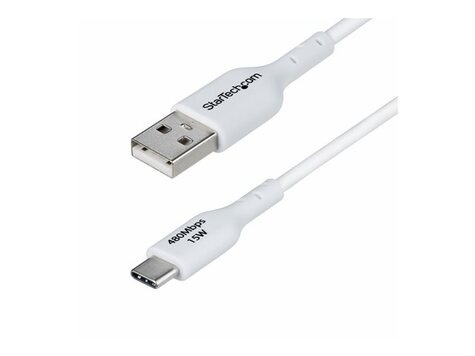 STARTECH STARTECH 1m White USB-A to USB-C Charging Cable