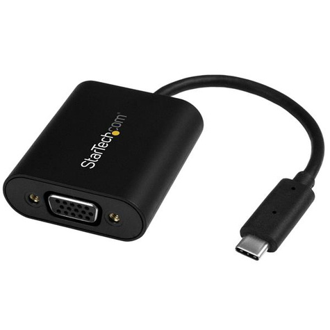 STARTECH STARTECH USB-C naar VGA adapter - met presentatie modus switch - 1920x1200 - USB Type C naar VGA