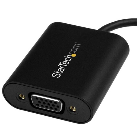 STARTECH USB-C naar VGA adapter - met presentatie modus switch - 1920x1200 - USB Type C naar VGA