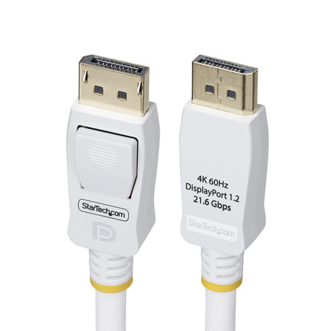 STARTECH STARTECH 6ft White VESA Certified DP 1.2 Cable
