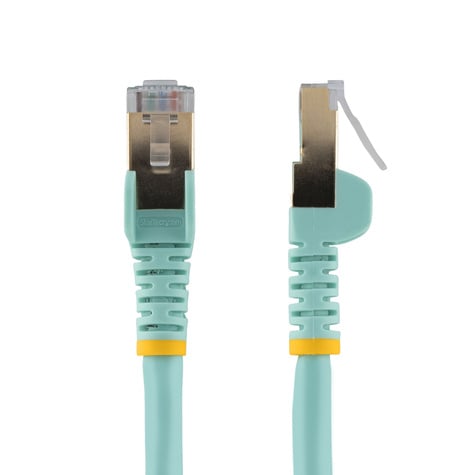 STARTECH 3m Aqua Cat6a Ethernet Cable - STP
