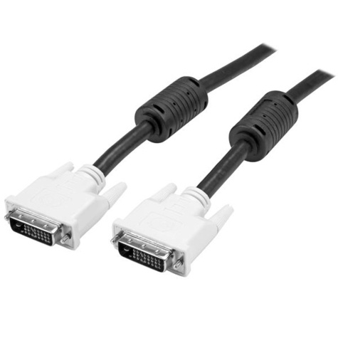 STARTECH 3m DVI-D Dual-Link Monitorkabel - M/M - DVI-kabel - dubbele verbinding - DVI-D (M) naar DVI-D (M) - 3 m - zwart