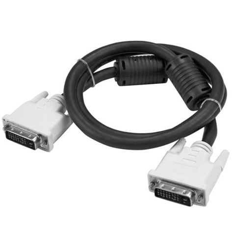 STARTECH 3m DVI-D Dual-Link Monitorkabel - M/M - DVI-kabel - dubbele verbinding - DVI-D (M) naar DVI-D (M) - 3 m - zwart