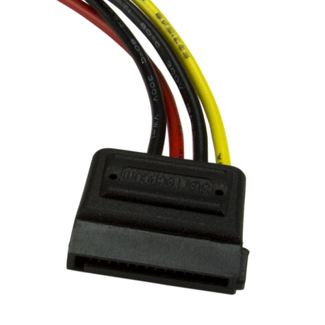 STARTECH 15 cm 4-pins Molex naar SATA Voedingskabel Adapter - Voedingskabel - SATA-voeding (M) naar 4-PIN interne voeding (M)