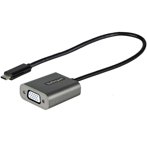 STARTECH USB C naar VGA Adapter - 1080p USB Type-C naar VGA Adapter Dongle - USB-C (DP Alt Mode) naar VGA Monitor/Scherm