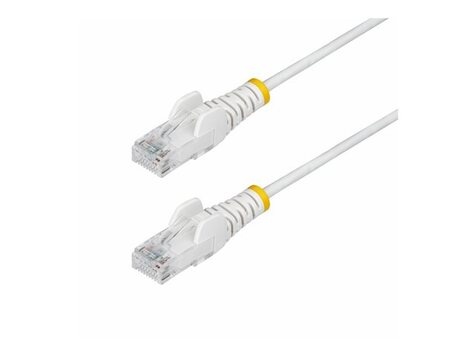 STARTECH STARTECH 2m White Slim CAT6 Ethernet Cable