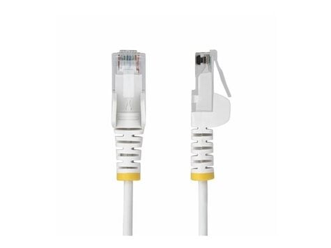 STARTECH 2m White Slim CAT6 Ethernet Cable