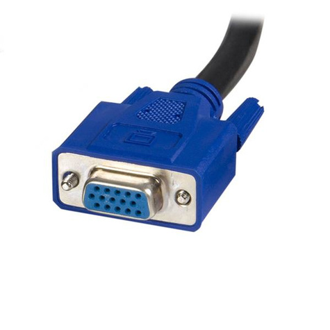 STARTECH 1,80 m 2-in-1 USB KVM-kabel - Toetsenbord- / video- / muis- / USB-kabel - HD-15 (VGA)