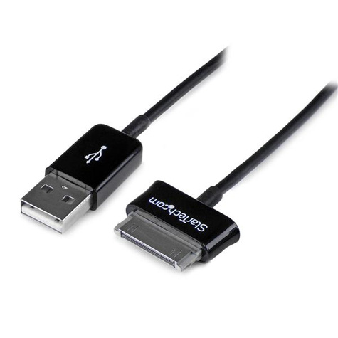 STARTECH 2m Dock Connector to USB Cable for Samsung Galaxy Tab - galaxy tablet Cable - Samsung tab Cable (USB2SDC2M)