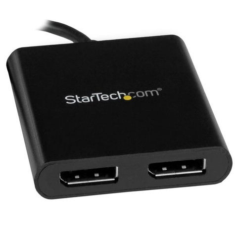 STARTECH 2 prts USB-C naar DisplayPort multi-monitor adapter 4K 30HZ - MST Hub - Windows