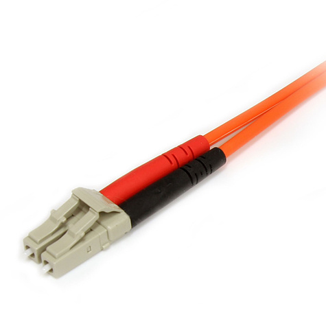 STARTECH 3m Fiber Optic Cable - Multimode Duplex 62.5/125 - LSZH - LC/SC - OM1 - LC to SC Fiber Patch Cable (FIBLCSC3)