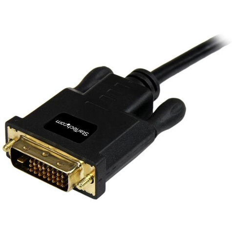 STARTECH 1,8 m lange Mini DisplayPort-naar-DVI-adapterconverterkabel Mini DP-naar-DVI 1920x1200 - zwart - DisplayPort kabel