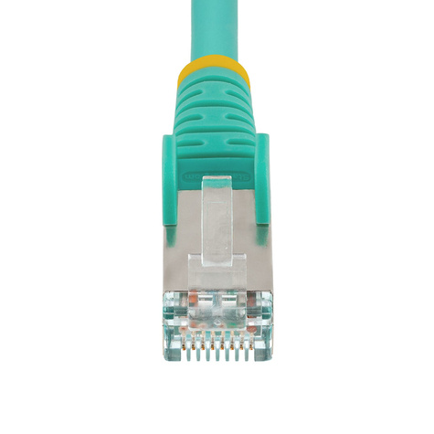STARTECH 7.5m LSZH CAT6a Ethernet Cable - Aqua