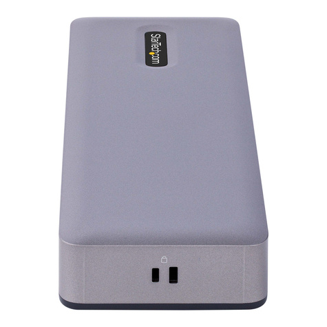 STARTECH USB-C Docking Station - Multi Monitor HDMI/DP/DP Alt Mode USB-C Dock - 3x 4K30 / 2x 4K60