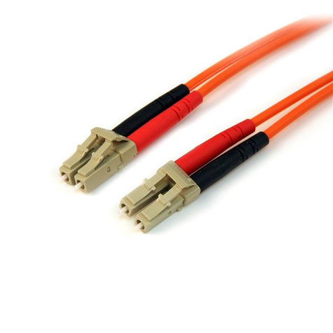 STARTECH 10m Fiber Optic Cable - Multimode Duplex 50/125 - LSZH - LC/LC - OM2 - LC to LC Fiber Patch Cable