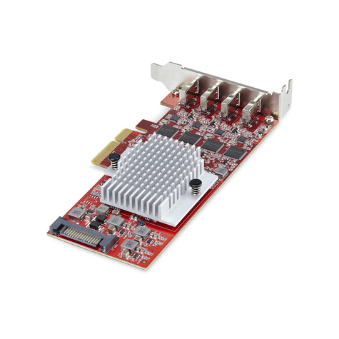 STARTECH 4-Port USB Type-C PCIe Card USB-C 10Gb