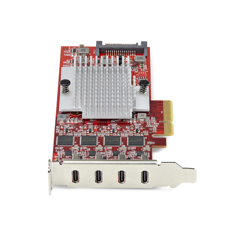 STARTECH 4-Port USB Type-C PCIe Card USB-C 10Gb
