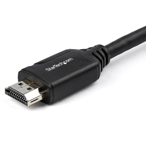 STARTECH 15 cm High Speed HDMI port saver kabel - 4K 60Hz - M/F verlengkabel - gripping connector