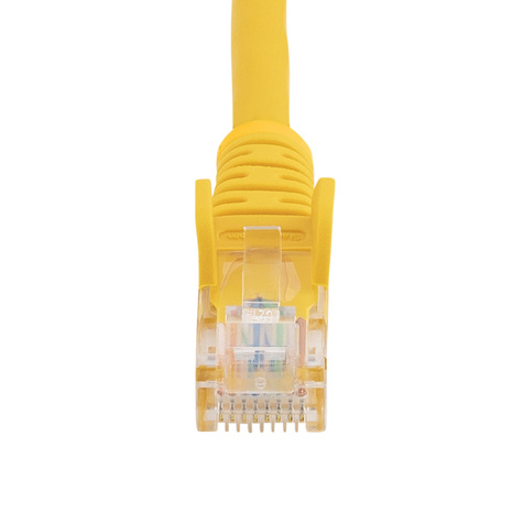 STARTECH 5m Cat5e Ethernet netwerkkabel met snagless RJ45 connectors - UTP kabel 5 m geel - Netwerkkabel
