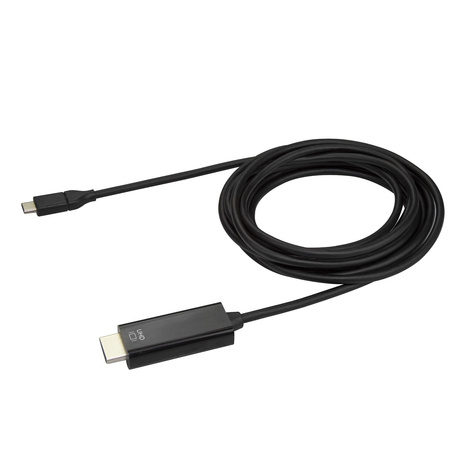 STARTECH 3m USB C naar HDMI kabel, 4K 60Hz USB Type C naar HDMI 2.0 Video Adapter Kabel, Thunderbolt 3 Compatibel